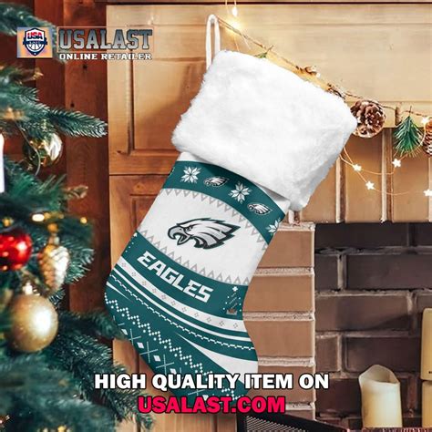 philadelphia eagles christmas socks